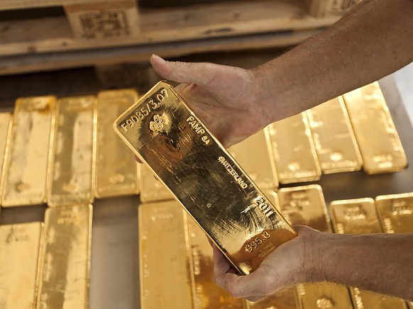 Die Schweiz will die Transparenz und R�ckverfolgbarkeit im internationalen Goldhandel verbessern. (Archivbild)