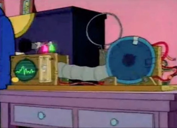 In der Folge «Der vermisste Halbbruder» von 1992 erfindet Homers Halbbruder Herbert einen Babydolmetscher, der ihn reich macht.