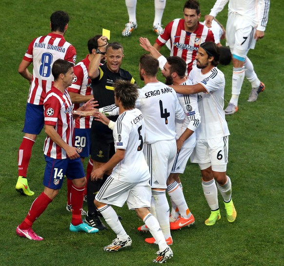 Im madrilenischen Champions-League-Endspiel 2014 ging es hitzig zu und her.