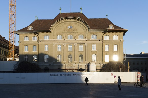 THEMENBILD ZU DEN VERLUSTEN DER SNB --- Die Schweizerische Nationalbank, am Mittwoch, 14. Maerz 2018 in Bern. (KEYSTONE/Peter Klaunzer)