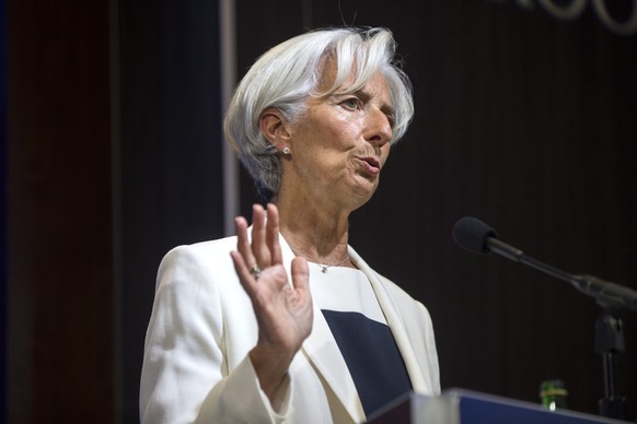IWF-Chefin Christine Lagarde forderte eine Umschuldung.