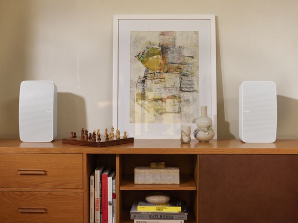 Der Sonos Five ist neu der leistungsstärkste Lautsprecher von Sonos.