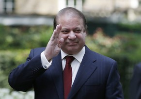 Pakistans Ministerpräsident Nawaz Sharif.