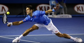 Novak Djokovic erteilt Raonic eine Lehrstunde.