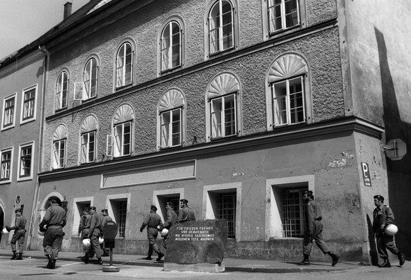 epa06057663 (FILE) - An undated file picture shows the family home of Adolf Hitler in Braunau am Inn, Austria. (reissued 30 June 2017). The Austrian Constitutional Court on 30 June 2017 confirmed the  ...