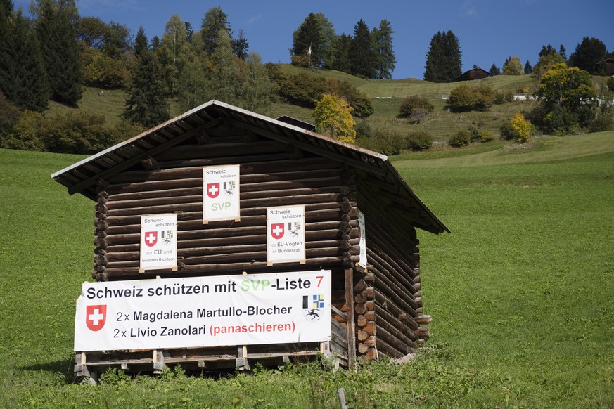 Die ländliche Schweiz ist mehr denn je SVP-Territorium.