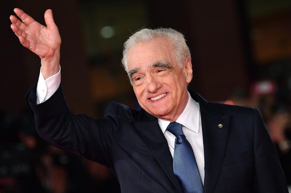 epa07939011 US director Martin Scorsese arrives for the screening of &#039;The Irishman&#039; at the 14th annual Rome Film Festival, in Rome, Italy, 21 October 2019. The film festival runs from 17 to  ...
