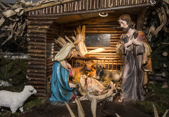 Die Krippe gehört dazu, aber immer weniger Menschen sehen Weihnachten als Erinnerung an Christi Geburt.