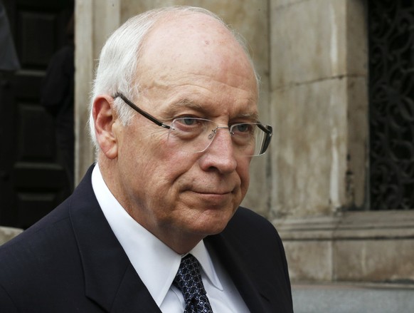 FILE - This April 17, 2013 file photo, shows former U.S. Vice President Dick Cheney in London. Interviewed on a Sunday morning talk show in Washington, June 22, 2014, Cheney said he was a strong suppo ...