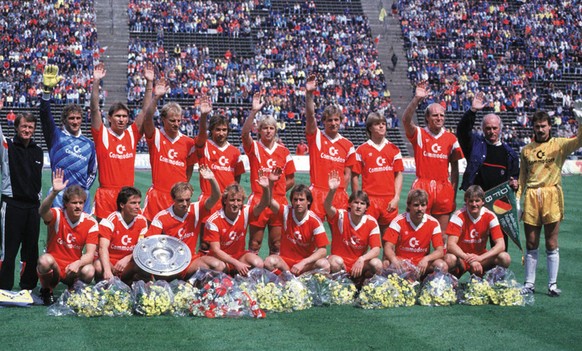 Die Meistermannschaft aus dem Jahr 1987.