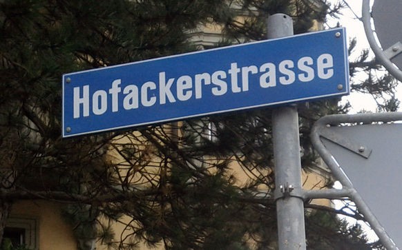 hofackerstrasse hofacker strasse zürich rude place name whore fucker
