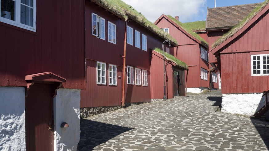 Tinganes, the historical core of the country&#039;s capital Torshavn, Faroe Islands, on Thursday, June 8, 2017. (KEYSTONE/Georgios Kefalas)