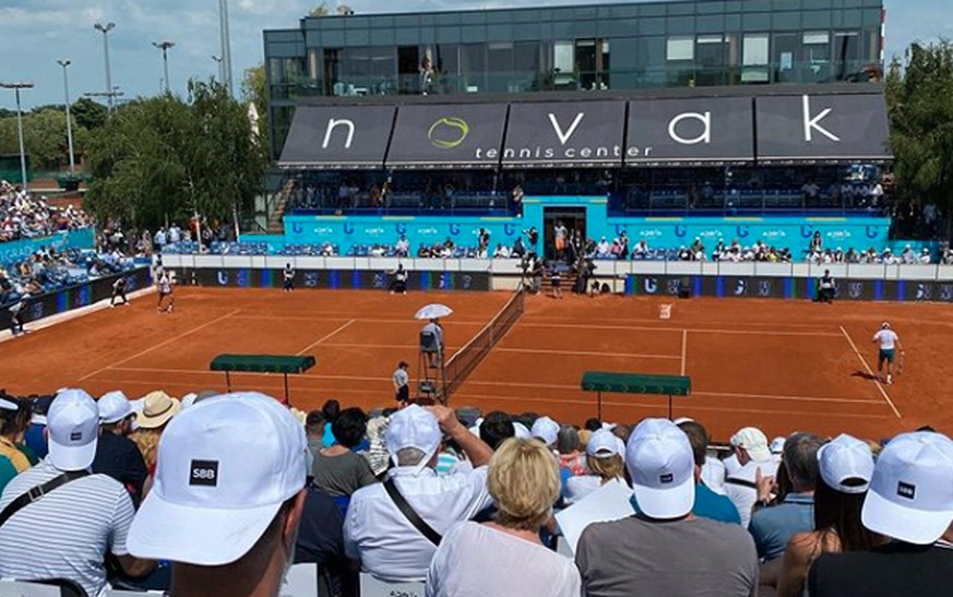 Am Samstagnachmittag begann die Turnierserie von Djokovic in Belgrad.