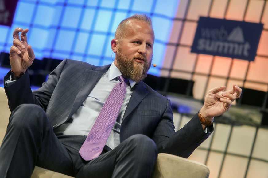 epa06568684 (FILE) - Brad Parscale, Digital Director, Donald J. Trump Presidential Campaign, speaks on the third day of the 7th Web Summit in Lisbon, Portugal, 08 November 2017. Media reports on 27 Fe ...