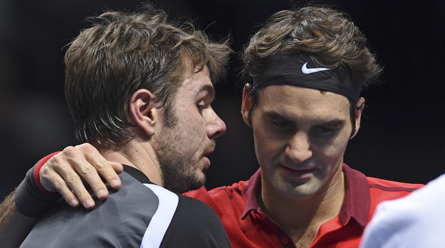 Wawrinka und Federer beschäftigt nach dem Halbfinal in London nicht nur der Davis-Cup-Final.