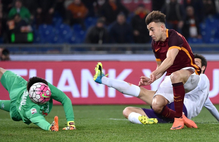 Schon wieder getroffen: Stephan El-Shaarawy schiesst in seinem siebten Spiel für die Roma seinen fünften Treffer.