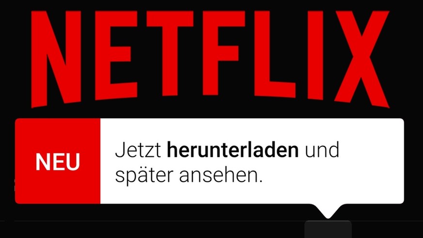 Netflix bietet ab sofort an, dass Inhalte auf mobilen Geräten heruntergeladen und dann später offline abgespielt werden können.