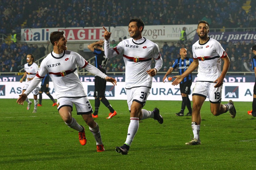 Blerim Dzemaili erzielt bei Genoas Befreiungsschlag sein zweites Ligator seit der Rückkehr in die Serie A.