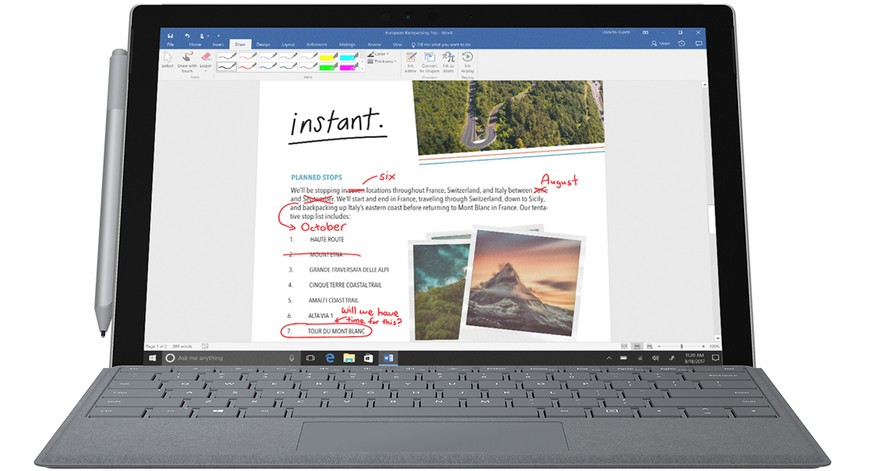 Surface Pro (2017) Windows 10 PC Computer Laptop Tablet Hybridgerät