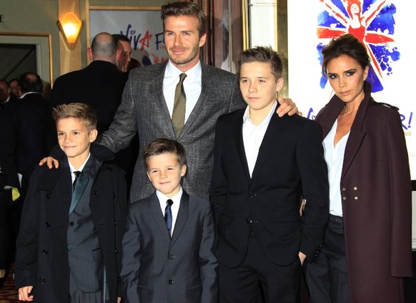Eine prächtige Familie, diese Beckhams.