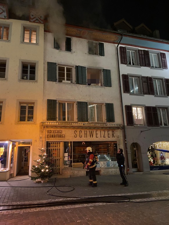 Auch in Aarau gab es einen Brand.