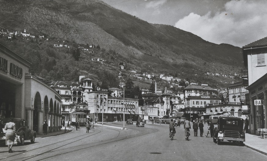 Poststempel 20.9.1947 Locarno