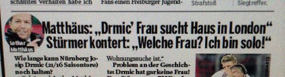 Die Schlagzeile in der «Bild»-Zeitung.