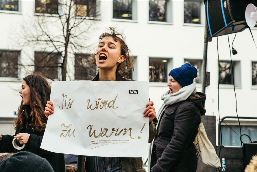 Ihnen wird zu warm: Schüler aus der ganzen Schweiz erheben ihre Stimme für das Klima.&nbsp;