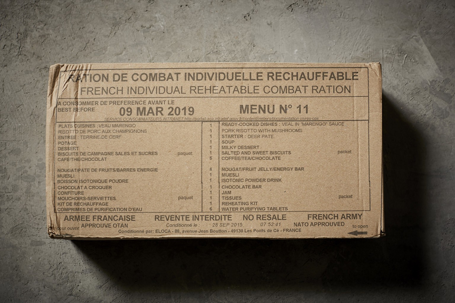 from mre to michelin armee rationen notpackung food essen frankreich france