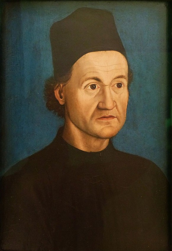 Johann Geiler von Kaysersberg, Porträt von Hans Burgkmair dem Älteren, 1490
bild: wikipedia
