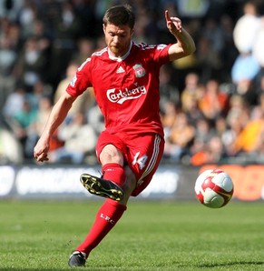 Xabi Alonso verliess Liverpool im Sommer 2009.
