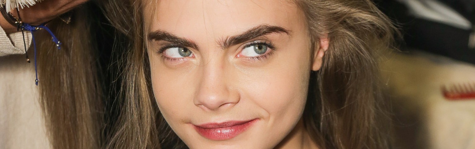 Das britische Model Cara Delevingne hat, was angeblich viele New Yorkerinnen wollen: fette Augenbrauen.&nbsp;