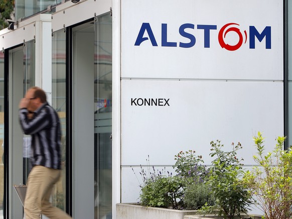 Düsterer Tag für die Alstom-Mitarbeiter in der Schweiz.
