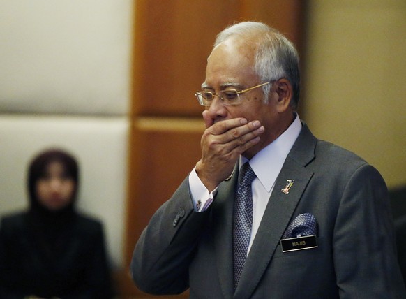 Im Skandal involviert? Der malaysische Ministerpräsident Razak.