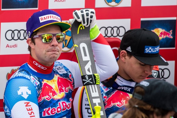 epa06456824 Beat Feuz of Switzerland during the Men&#039;s Downhill race of the FIS Alpine Skiing World Cup event in Kitzbuehel, Austria, 20 January 2018. EPA/CHRISTIAN BRUNA