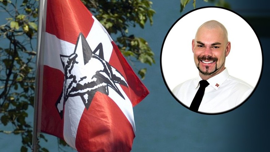 Raphael Rotzer ist Mitglied der Partei national orientierter Schweizer (Pnos) und übernahm im Februar das Präsidium der lokalen Sektion der Gewerkschaft des Verkehrspersonals SEV.
© Keystone/pnos.ch/M ...