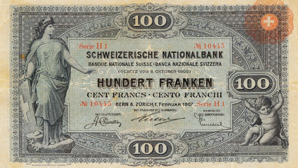 Die 100er Note von 1907