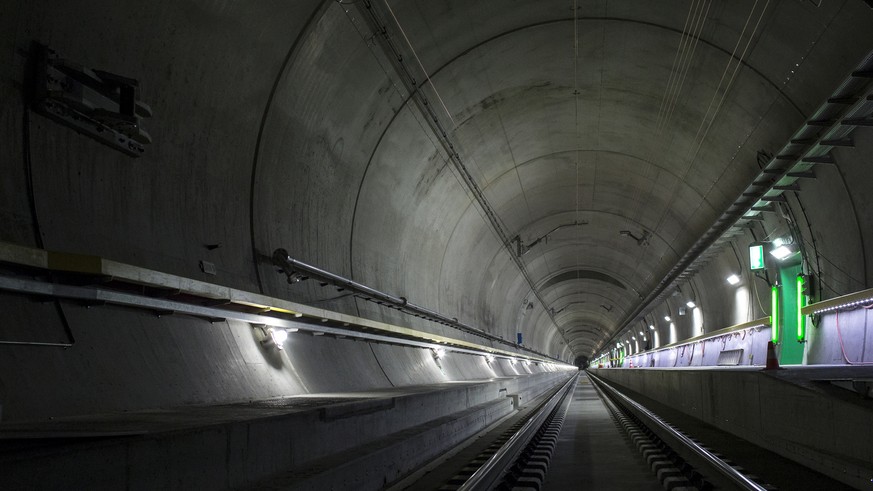 Hochmodern: Der Gotthard-Basistunnel.