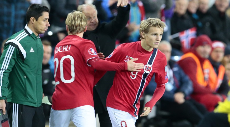 Jugend forsch: Ödegaard ist Norwegens jüngster Nationalspieler der Geschichte.