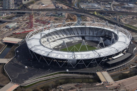 Das Olympiastadion, das neue Zuhause von West Ham.