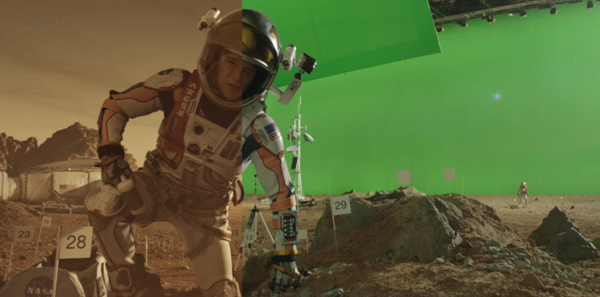 Wird dank Visual Effects zum Marsianer: Matt Damon.