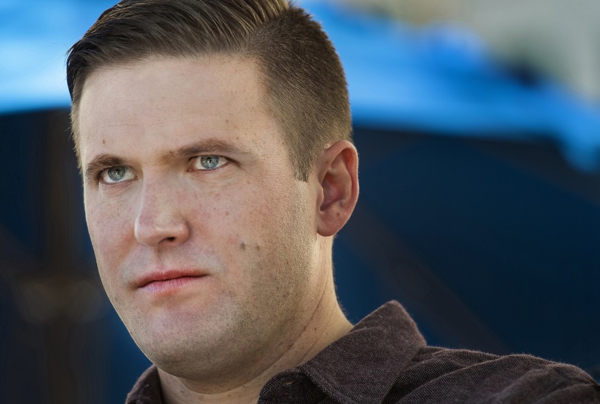 FILE - In this Nov. 18, 2016, file photo, Richard Spencer attends a white nationalist and “Alt-right” conference in Washington. The exclusive Dallas boys&#039; prep school that Spencer attended, St. M ...