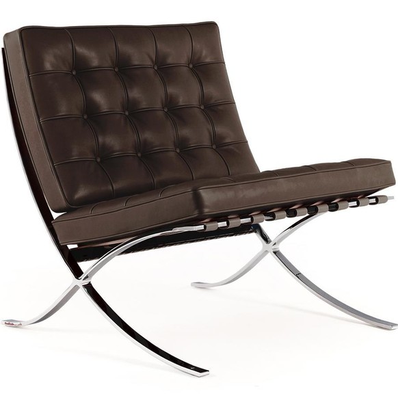 Barcelona Chair design möbel american psycho james bond casino royale https://filmandfurniture.com/product/barcelona-chair-chocolate-brown-vintage/