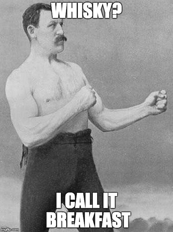 overly manly man meme victoria boxer fight fisticuffs whisky