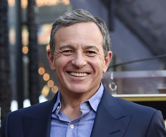 FILE - In this Oct. 12, 2015, file photo, Bob Iger, chairman and CEO of The Walt Disney Company, smiles in Los Angeles. Disney CEO Bob Iger has agreed to lead the effort to build a stadium for the Oak ...