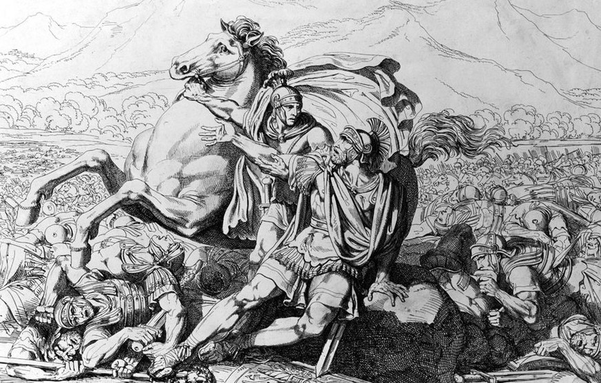 Schlacht von Cannae, Tod des römischen Konsuls Lucius Aemilius Paullus