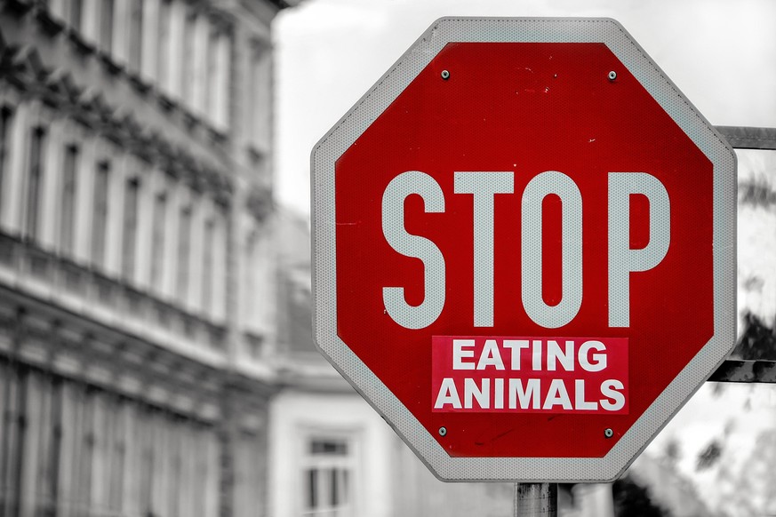 Stop Eating Animals, Veganismus (Symbolbild)