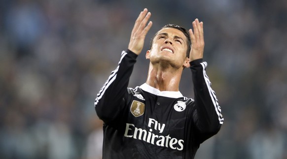 Dieses Bild von Cristiano Ronaldo wollen nach dem Schlusspfiff alle Juve-Fans sehen.