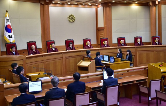 Südkoreas Verfassungsgericht.