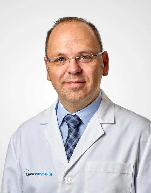 Justus Roos, Leiter des Instituts für Radiologie am Luzerner Kantonsspital.